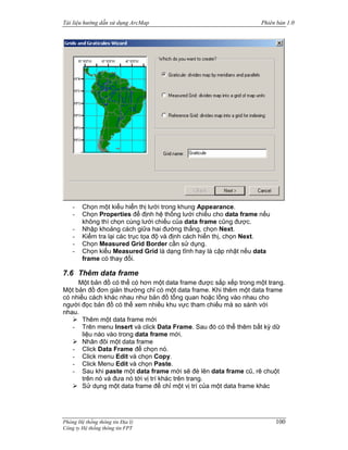 Hướng dẫn sử dụng phần mềm Arcgis Arcmap Destop | PDF