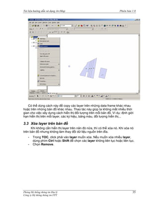 Hướng dẫn sử dụng phần mềm Arcgis Arcmap Destop | PDF