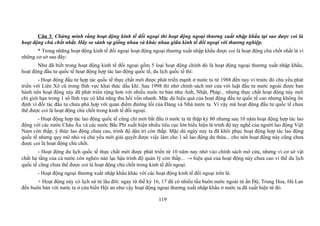 Câu 3: Chứng minh rằng hoạt động kinh tế đối ngoại thì hoạt động ngoại thương xuất nhập khẩu tại sao được coi là
hoạt động chủ chốt nhất. Hãy so sánh sự giống nhau và khác nhau giữa kinh tế đối ngoại với thương nghiệp.
* Trong những hoạt động kinh tế đối ngoại hoạt động ngoại thương xuất nhập khẩu được coi là hoạt động chủ chốt nhất là vì
những cơ sở sau đây:
Như đã biết trong hoạt động kinh tế đối ngoại gồm 5 loại hoạt động chính đó là hoạt động ngoại thương xuất nhập khẩu,
hoạt động đầu tư quốc tế hoạt động hợp tác lao động quốc tế, du lịch quốc tế thì:
- Hoạt động đầu tư hợp tác quốc tế thực chất mới được phát triển mạnh ở nước ta từ 1988 đến nay vì trước đó chủ yếu phát
triển với Liên Xô cũ trong lĩnh vực khai thác dầu khí. Sau 1998 thì nhờ chính sách mở cửa với luật đầu tư nước ngoài được ban
hành nên hoạt động này đã phát triển rộng hơn với nhiều nước tư bản như Anh, Nhật, Pháp... nhưng thực chất hoạt động này mới
chỉ giới hạn trong 1 số lĩnh vực có khả năng thu hồi vốn nhanh. Mặc dù hiệu quả của hoạt động đầu tư quốc tế cao nhưng không ổn
định vì đối tác đầu tư chưa phù hợp với quan điểm đường lối của Đảng và Nhà nước ta. Vì vậy mà hoạt động đầu tư quốc tế chưa
thể được coi là hoạt động chủ chốt trong kinh tế đối ngoại.
- Hoạt động hợp tác lao động quốc tế cũng chỉ mới bắt đầu ở nước ta từ thập kỷ 80 nhưng sau 10 năm hoạt động hợp tác lao
động với các nước Châu Âu và các nước Bắc Phi xuất hiện nhiều tiêu cực lớn biểu hiện là trình độ tay nghề của người lao động Việt
Nam còn thấp, ý thức lao động chưa cao, trình độ dân trí còn thấp. Mặc dù ngày nay ta đã khôi phục hoạt động hợp tác lao động
quốc tế nhưng quy mô nhỏ và chủ yếu mới giải quyết được việc làm cho 1 số lao động dư thừa... cho nên hoạt động này cũng chưa
được coi là hoạt động chủ chốt.
- Hoạt động du lịch quốc tế thực chất mới được phát triển từ 10 năm nay nhờ vào chính sách mở cửa, nhưng vì cơ sở vật
chất hạ tầng của cả nước còn nghèo nàn lạc hậu trình độ quản lý còn thấp... → hiệu quả của hoạt động này chưa cao vì thế du lịch
quốc tế cũng chưa thể được coi là hoạt động chủ chốt trong kinh tế đối ngoại.
- Hoạt động ngoại thương xuất nhập khẩu khác với các hoạt động kinh tế đối ngoại trên là:
+ Hoạt động này có lịch sử từ lâu đời: ngay từ thế kỷ 16, 17 đã có nhiều tầu buôn nước ngoài từ ấn Độ, Trung Hoa, Hà Lan
đến buôn bán với nước ta ở cửa biển Hội an như vậy hoạt động ngoại thương xuất nhập khẩu ở nước ta đã xuất hiện từ đó.
119
 