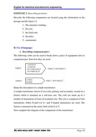 English for Electric and Electronic Engineering | PDF