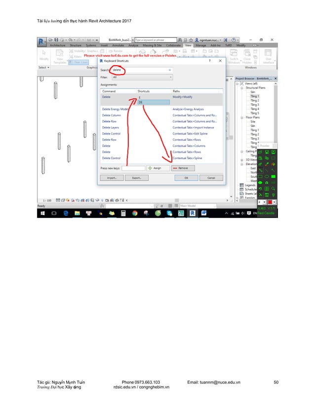 Tài liệu tự học Revit Architecture phần 1 | PDF