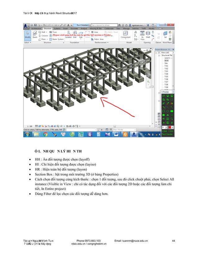 Tài liệu tự học Revit Structure phần 1 | PDF