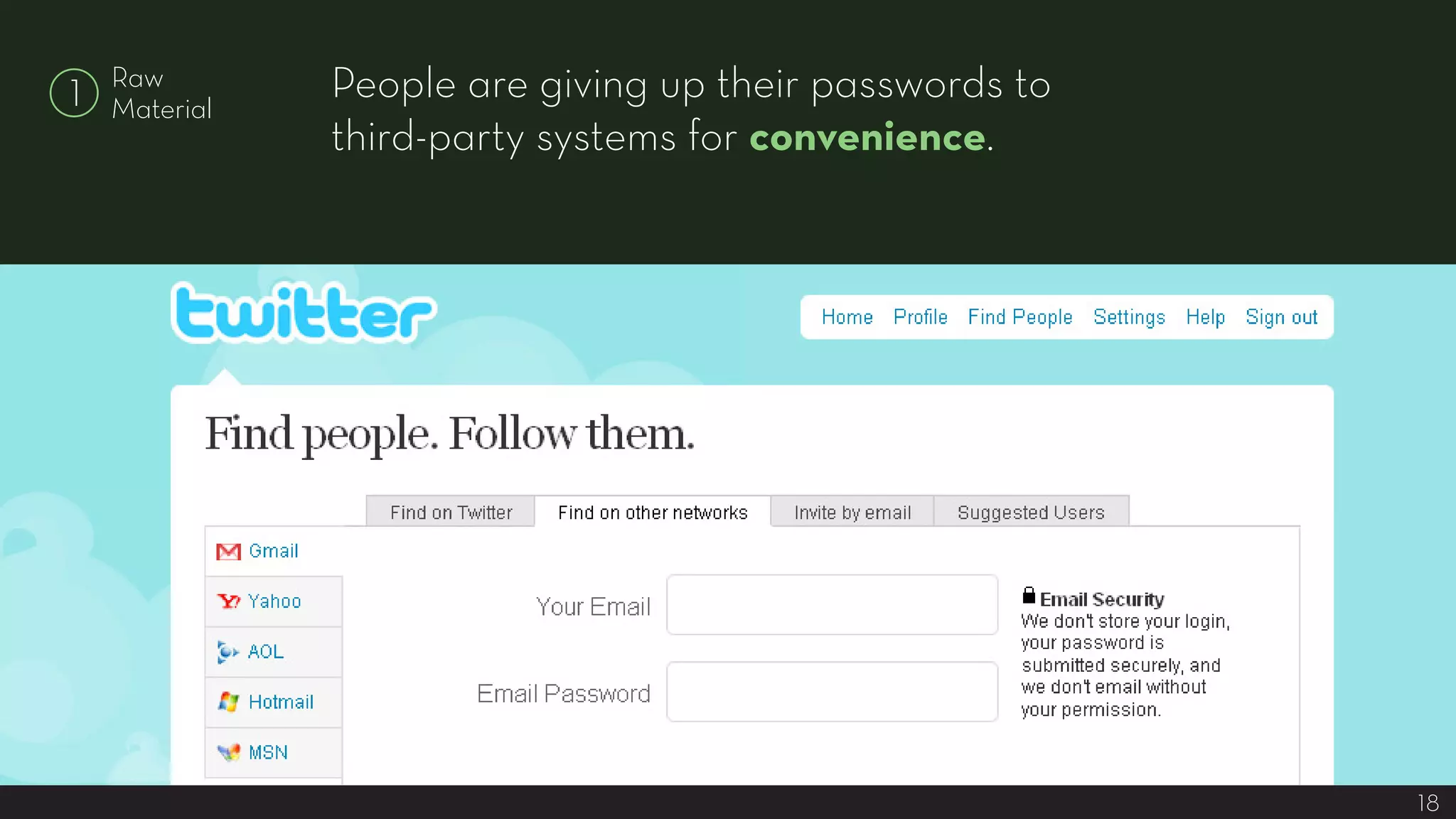 Tailored Interactions