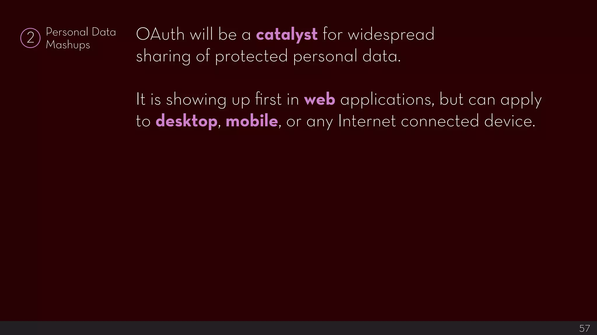 Tailored Interactions