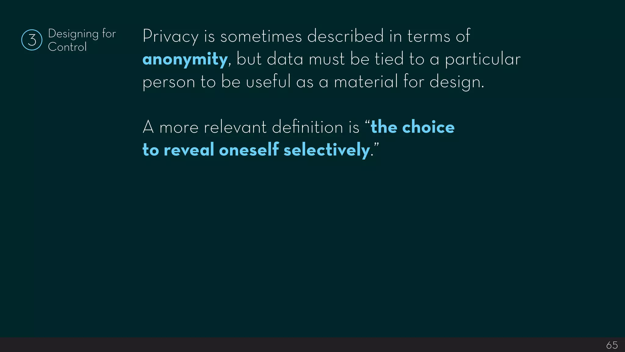 Tailored Interactions
