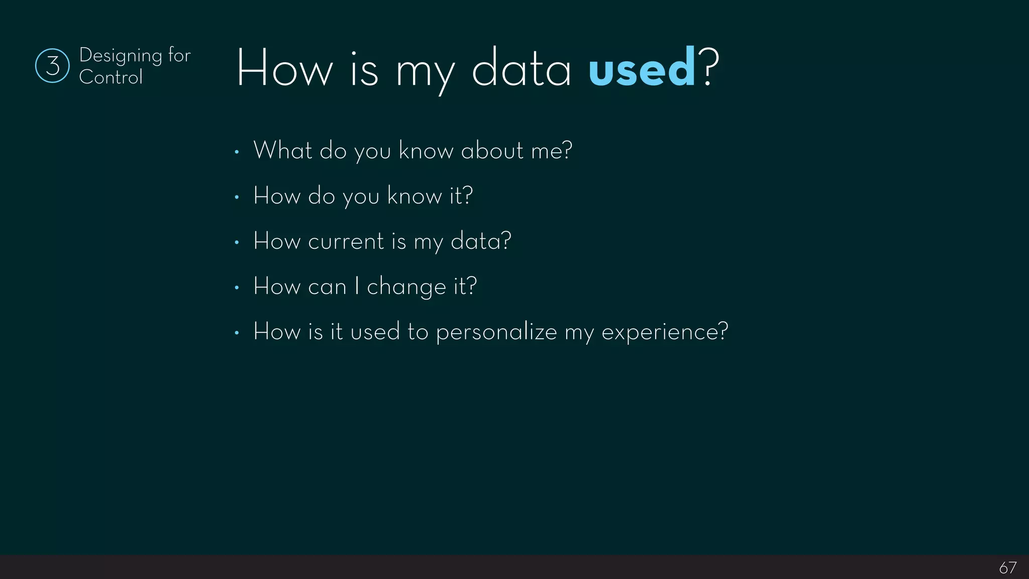 Tailored Interactions
