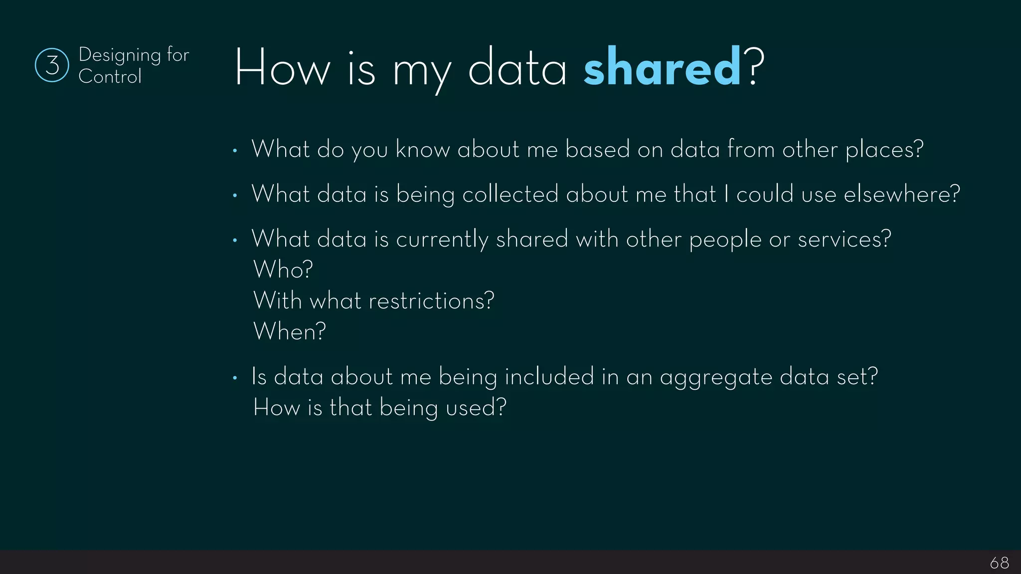 Tailored Interactions