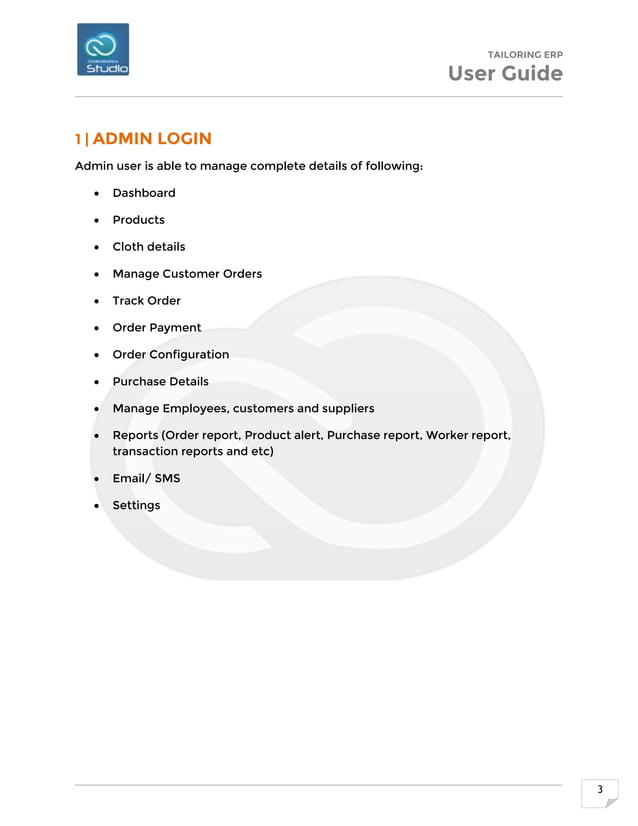 Tailor Management System | PDF