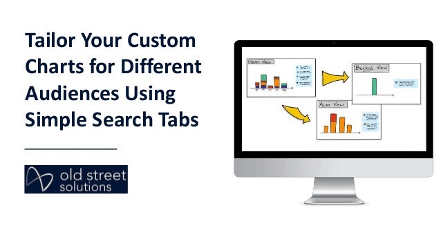Tailor Your Custom
Charts for Different
Audiences Using
Simple Search Tabs
 
