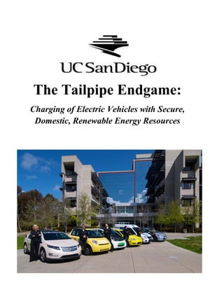 The Tailpipe Endgame:
Charging of Electric Vehicles with Secure,
 Domestic, Renewable Energy Resources
 