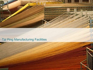 Tai Ping Manufacturing Facilities 