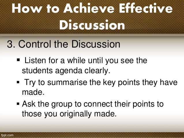 Discussion Method