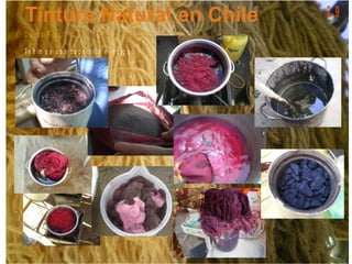 2 9
C u r s o P ic a
T e ñ im o s c o n c o c h in illa e in d ig o .
 