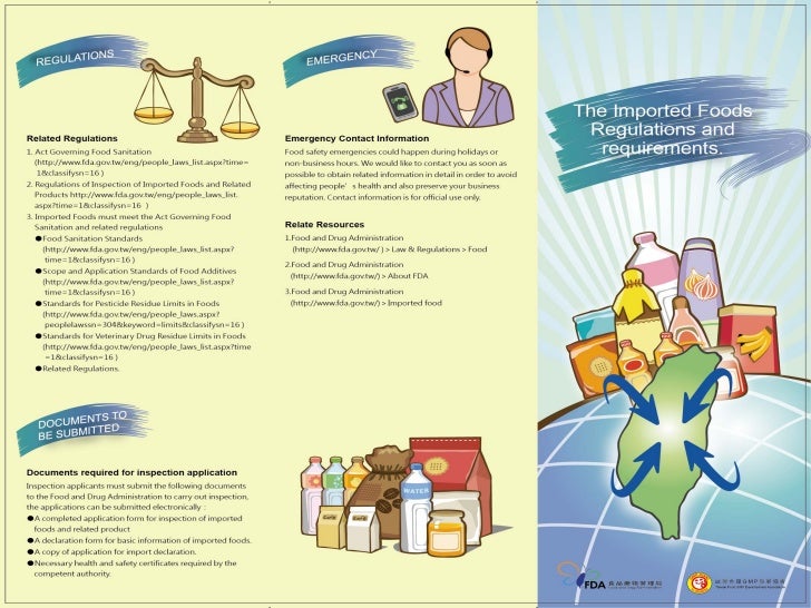 food import regulations