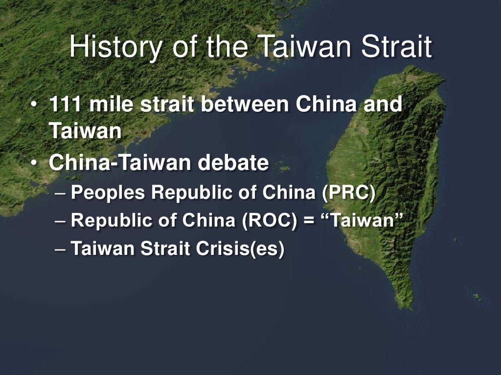 Taiwan strait