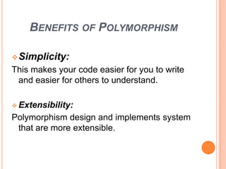 pointers,virtual functions and polymorphism | PPTX