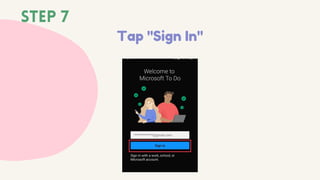 Step-by-Step Tutorial on How to Use Microsoft To Do | PDF