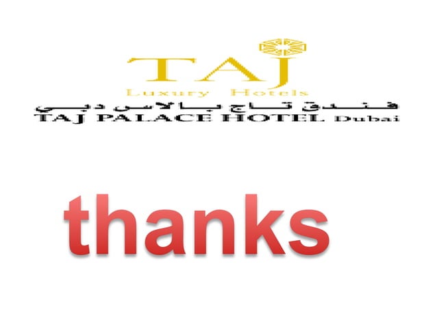 Taj Hotel PPT