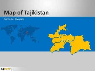Map of Tajikistan
Provincial Divisions

 