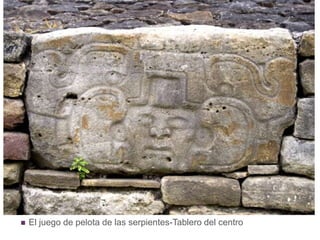El juego de pelota de las serpientes-Tablero del centro