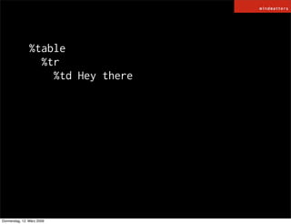 HAML / SASS and COMPASS