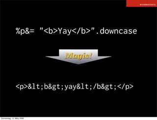 HAML / SASS and COMPASS