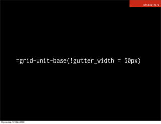 HAML / SASS and COMPASS