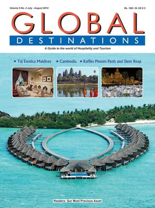 Global Destinations July-Aug 2014 - Taj Exotica, Maldives