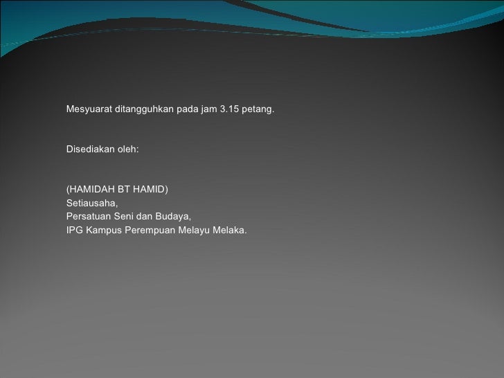 Tajuk 10 pengurusan koku mesyuarat