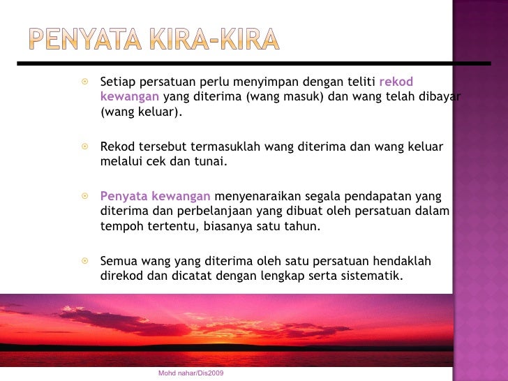 Tajuk 11 Pengurusan Kewangan