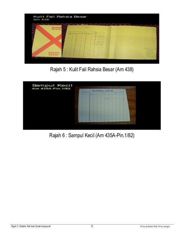 Sistem Fail Dan Surat Menyurat
