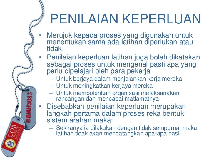 Tajuk 4 Penilaian Keperluan