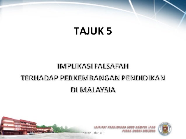 Kpf 4013 Falsafah Dan Perkembangan Pendidikan Malaysia Pdf Document