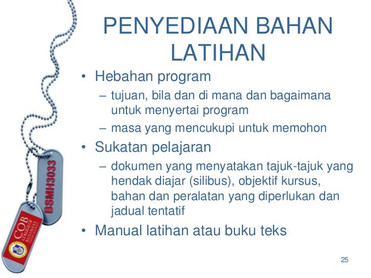 Tajuk 5 reka bentuk latihan