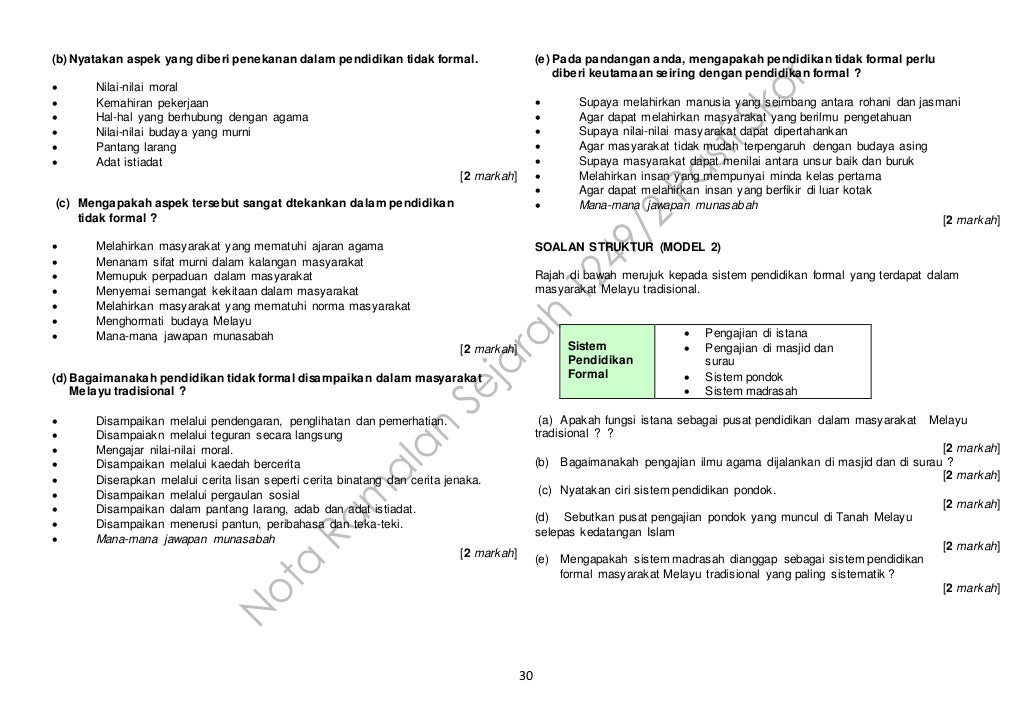 Tajuk ramalan sejarah spm 2014