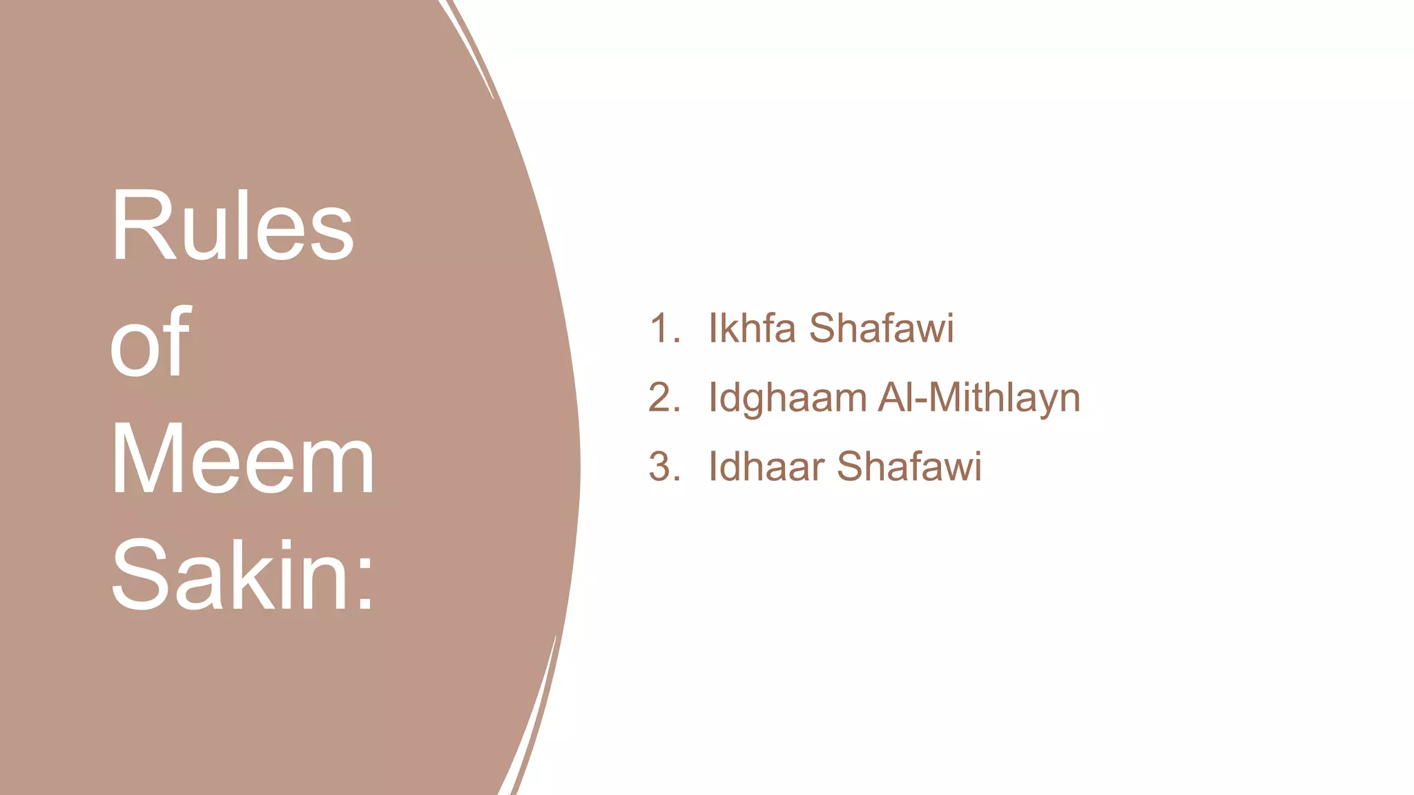 Tajweed basics | PPTX