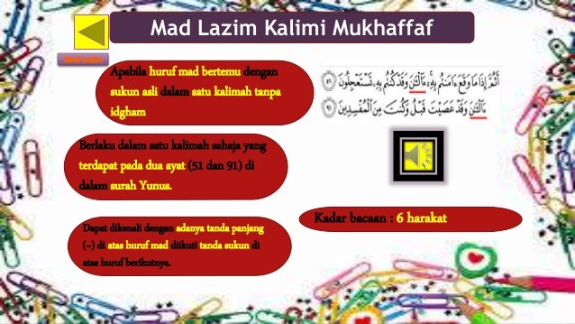 Contoh Contoh Mad Lazim Harfi Mutsaqqal – Berbagai Contoh