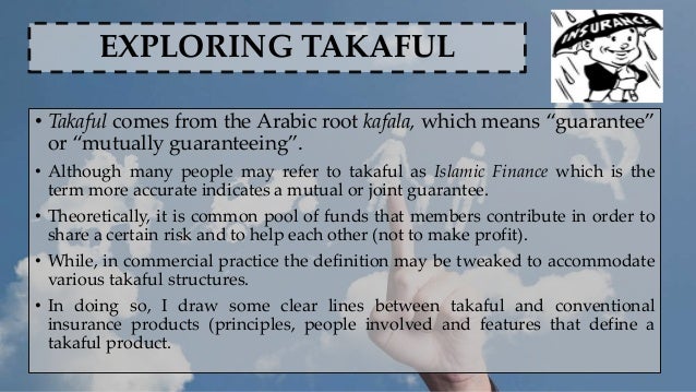 takaful vs conventional insurance pdf