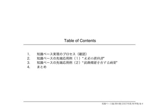 Table of Contents
 