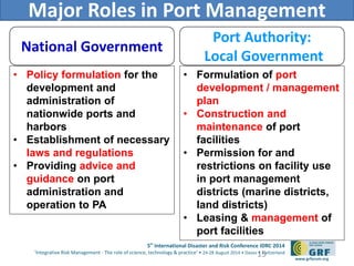 TAKAHASHI-Disaster risks and port management system-ID1247-IDRC2014_b ...
