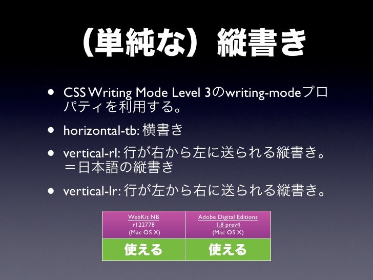 Epubの日本語レイアウト できること 苦手なこと