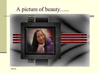 A picture of beauty….. 