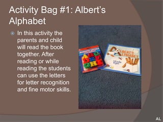 Take home activities | PPTX