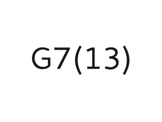 G7(13)
 