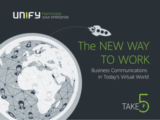 The NEW WAY
TO WORK
Business Communications
in Today’s Virtual World
 