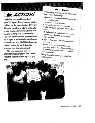 Take Action Bill of Rights