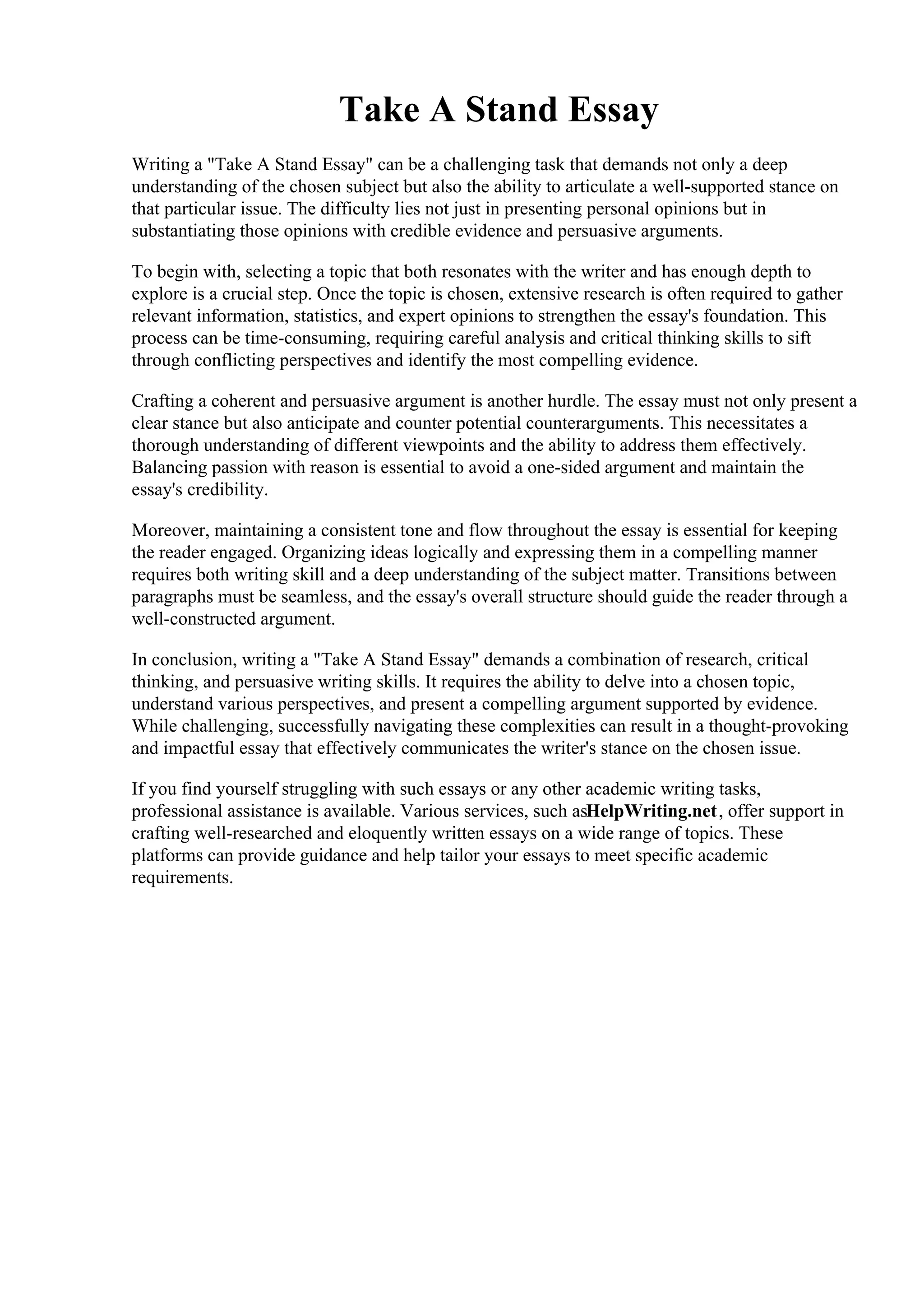 Take A Stand Essay.pdf