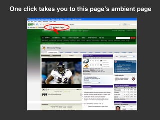One click takes you to this page’s ambient page 