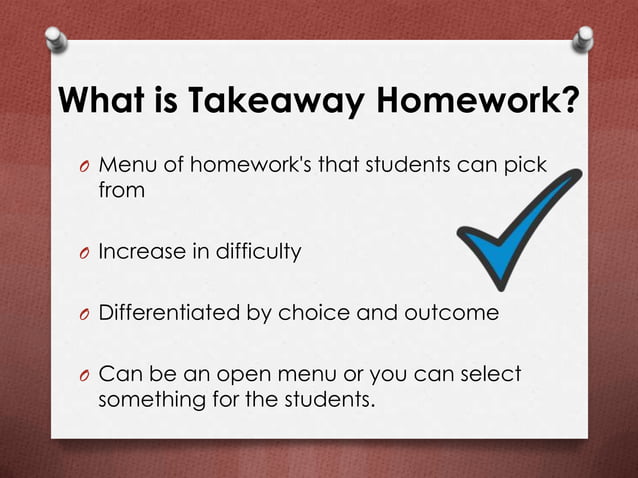 Takeaway homework 15.05.14 ir | PPTX