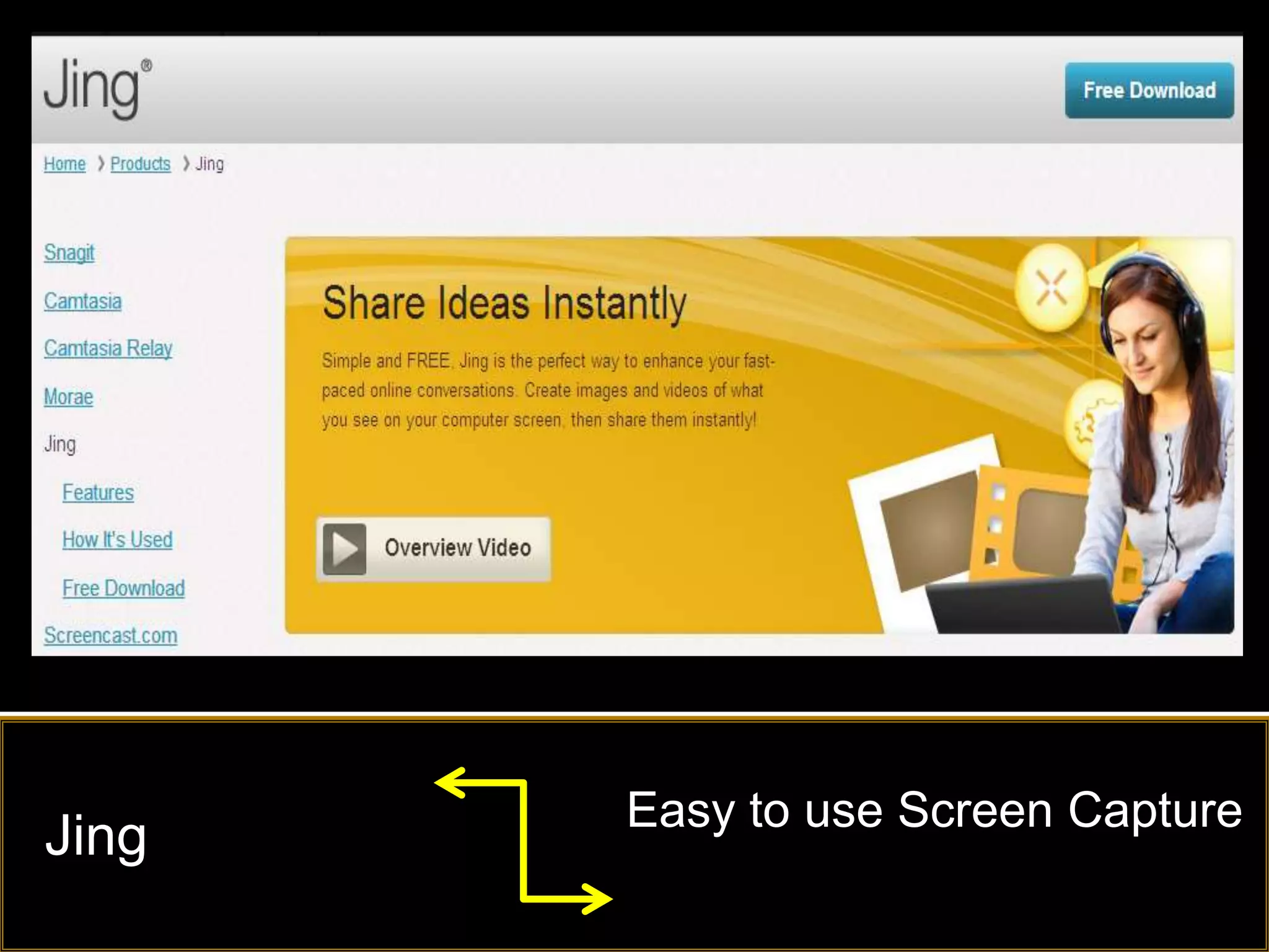 Easy to use Screen Capture
Jing
 